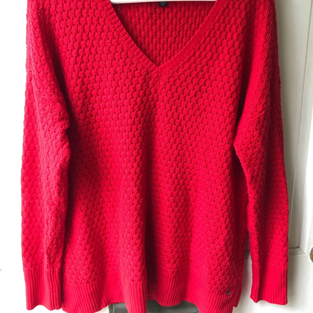 Red American Eagle Sweater